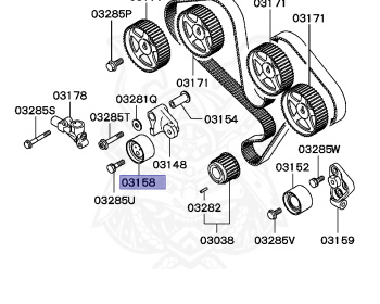 Mitsubishi - Diamante - F27A - 1993 - TRPM - 6G72