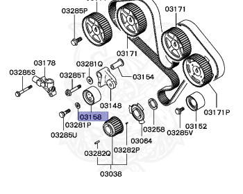 Mitsubishi - Diamante - F47A - 1994 - TYPM1 - 6G72