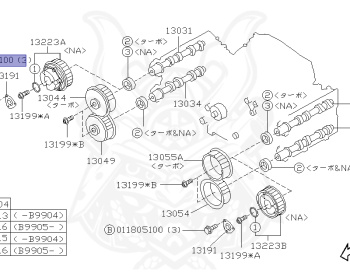 Subaru - Forester - SF9 - Jan-1998 - T25 - Wagon - F4WD - Automatic transmission - Right hand - EJ254