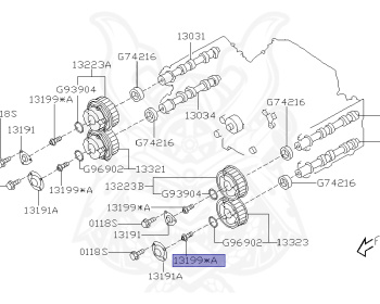 Subaru - Impreza WRX STI - GRF - Jan-2012 - STIAﾗｲﾝS - Wagon - 4W - Automatic transmission - Right hand - EJ257