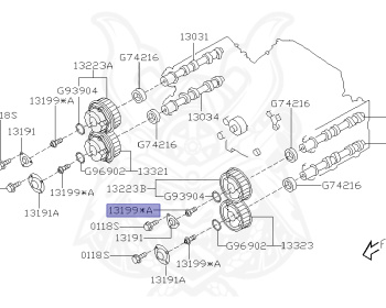 Subaru - Legacy Touring Wagon - BP5 - Jan-2004 - 20GTB - Wagon - 4W - 5-speed automatic transmission - Right hand - EJ20