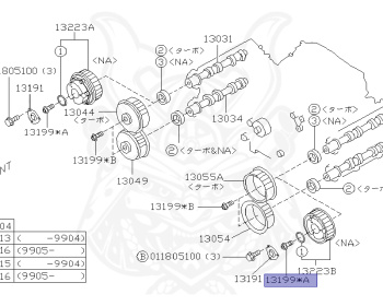 Subaru - Impreza WRX - GC8 - Jan-1998 - WRX - Sedan - F4WD - Manual Transmission - Right hand - EJ20G