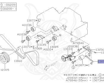 Subaru - Legacy Touring Wagon - BHC - Jan-1998 - Dec-2001 - 250T - Wagon - F4WD - Automatic transmission - Right hand - EJ254