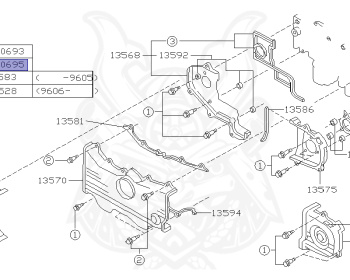 Subaru - Legacy Touring Wagon - BG5 - Jan-1993 - GT - Wagon - F4WD - Automatic transmission - Right hand - BG5