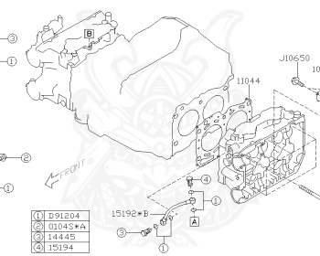 Subaru - Forester - SHJ - Jan-2010 - XSL - Wagon - 4W - 4-speed automatic transmission - Right hand - FB20