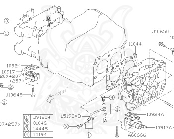 Subaru - Impreza Anesis - GE3 - Jan-2008 - Dec-2011 - 15I - Sedan - 4W - 5-speed manual transmission - Right hand - 154
