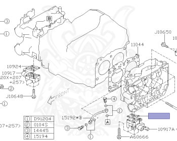 Subaru - Impreza - GH7 - Jan-2007 - Dec-2008 - 20SB - Wagon - 4W - Automatic Transmission - Right hand - EJ20