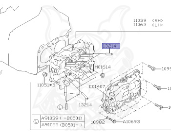 Subaru - Legacy B4 - BLE - Jan-2003 - Dec-2008 - 30R - Sedan - 4W - 5-speed automatic transmission - Right hand - EZ30D