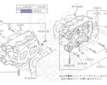Subaru - Impreza WRX - GC8 - Jan-1996 - Dec-1998 - WRX - Sedan - F4WD - Manual Transmission - Right hand - EJ20G