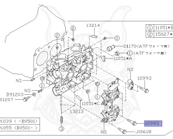 Subaru - Legacy Touring Wagon - BP5 - Jan-2004 - 20GTB - Wagon - 4W - 5-speed automatic transmission - Right hand - EJ20
