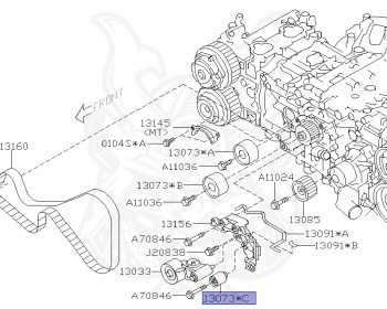 Subaru - Forester - SH5 - Jan-2007 - Dec-2010 - XT - Wagon - 4W - 4-speed automatic transmission - Right hand - EJ20T