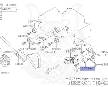Subaru - Forester - SG5 - Jan-2002 - Dec-2005 - CRS - Wagon - F4WD - 5-speed manual transmission - Right hand - EJ20T