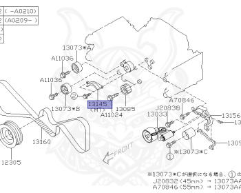 Subaru - Forester - SG5 - Jan-2004 - Dec-2007 - 20XT - Wagon - F4WD - 5-speed manual transmission - Right hand - EJ20T