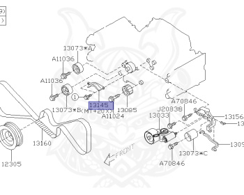 Subaru - Legacy B4 - BL5 - Jan-2003 - 20GT - Sedan - 4W - 5-speed manual transmission - Right hand - EJ20