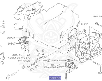 Subaru - Impreza WRX STI - GRF - Jan-2010 - STIAﾗｲﾝ - Wagon - 4W - Automatic transmission - Right hand - EJ257