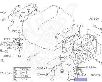Subaru - Impreza - GH7 - Jan-2007 - Dec-2008 - 20SB - Wagon - 4W - Automatic Transmission - Right hand - EJ20