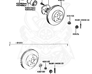 Toyota - Camry - CV30 - 1990 - VR TYPE - HARDTOP - Automatic - 2CT