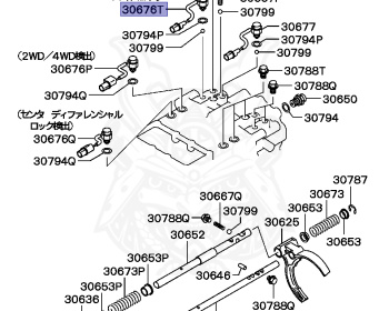 Mitsubishi - Delica - PD6W - 1994 - NSEHE1 - 6G72