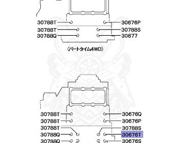 Mitsubishi - Delica - PD6W - 2003 - NSEUE9 - 6G72