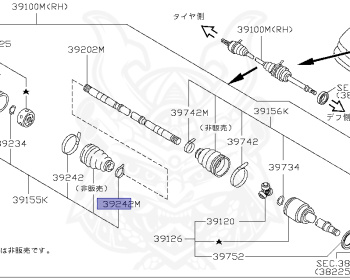 Nissan - Stagea - WC34 - 1997 - 25TX-FOUR - WAGON(W) - 4 WHEEL DRIVE(4WD) - AUTOMATIC TRANSMISSION(AT) - RB25DET