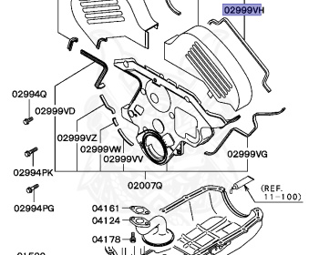 Mitsubishi - GTO - Z16A - 1992 - MJGF - 6G72