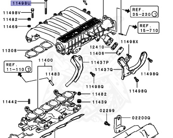 Mitsubishi - GTO - Z15A - 1994 - MJGF - 6G72