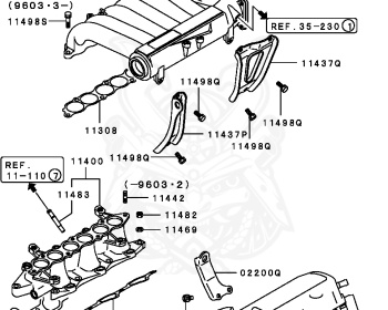 Mitsubishi - Galant - E54A - 1992 - PNXE - 6A12