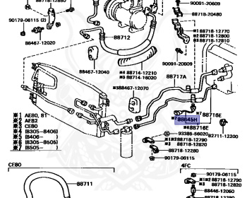 Toyota - Corolla - AE81 - 1986 - SE TYPE - 4-DOOR - Manual - 3ALU