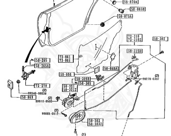 Mazda - Efini MS-9 - HDES - Mar-1991 - Right hand - JE-ZE