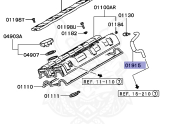 Mitsubishi - Debonair - S27A - 1992 - SRPM - 6G74