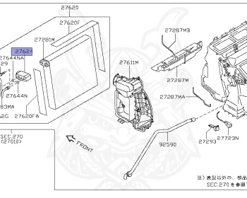 Nissan - Skyline - V36 - 2009 - 250GT/250GT FOUR - SEDAN(S) - 2-linked (2WD/STD) - 5 SPEED AUTOMATIC TRANS(5AT) - VQ25HR