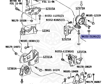Toyota - Estima - ACR50W - 2006 - X TYPE - Variator - 2AZFE