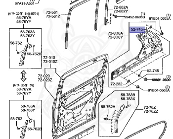 Mazda - MPV - LY3P - Dec-2007 - Right hand - L3-VE