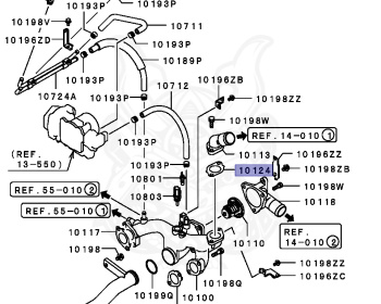 Mitsubishi - Chariot - N96W - 1998 - LRXC3 - 6G72