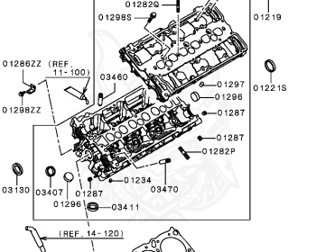 Mitsubishi - Pajero - V75W - 2003 - LYHCQ - 6G74