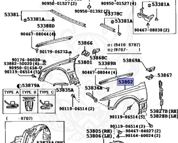 Toyota - Celsior - UCF20 - 1996 - A TYPE - Automatic - 1UZFE