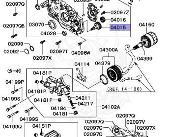 Mitsubishi - Eclipse - D27A - 1993 - MRGFLFJ - 4G63