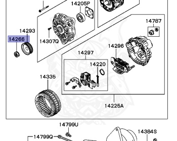 Mitsubishi - Pajero IO - H76W - 1999 - LNDC - 4G93
