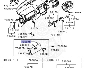 Mitsubishi - Pajero - V75W - 1999 - LRHCQ - 6G74