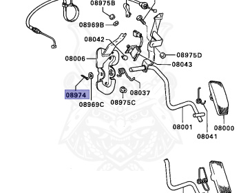 Mitsubishi - Galant VR-4RS - E38A - 1992 - SNPF4 - 4G63