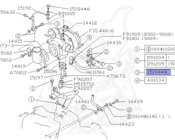 Subaru - Legacy - BC5 - Jan-1990 - RSRA - Sedan - F4WD - Manual Transmission - Right hand - EJ20