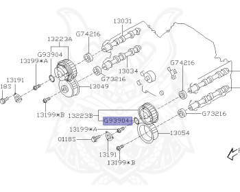 Subaru - Impreza WRX STI - GVB - Jan-2010 - Dec-2012 - S206 - Sedan - 4W - 6-speed manual transmission - Right hand - EJ207