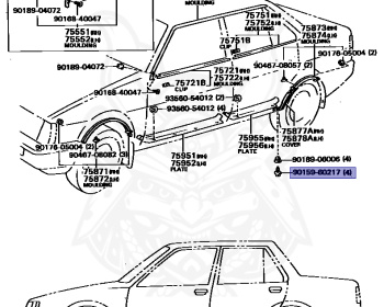 Toyota - Corolla - AE82 - 1986 - SE TYPE - 4-DOOR - Manual - 4AELU