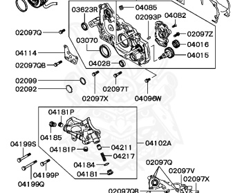 Mitsubishi - Eclipse - D32A - 1996 - MNGFLFJ - 4G63