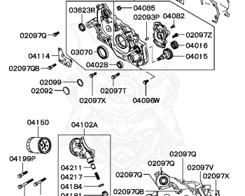 Mitsubishi - Delica - PA4W - 1995 - HSEHE - 4G64
