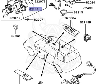Mitsubishi - Chariot - N48W - 1991 - LNHT - 4D68