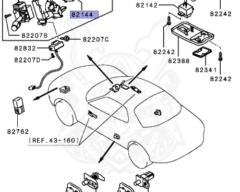 Mitsubishi - FTO - DE3A - 1997 - HNXM4 - 6A12