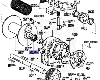Toyota - Land Cruiser - BJ42 - 1982 - SOFTTOP (TARPAULIN CANVASTOP OR VINYLTOP) - Manual - 3B