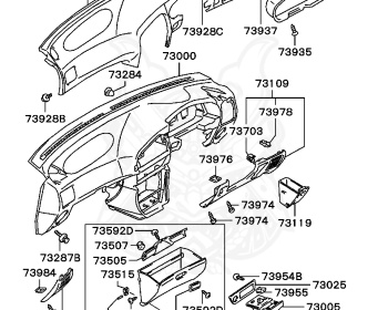 Mitsubishi - Libero - CB5W - 2000 - HLNHE - 4G93