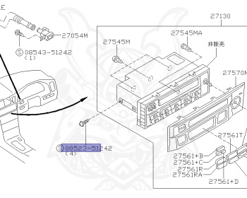 Nissan - Skyline - R34 GT - HR34 - 1999 - 20GT - 2 door hard top (2K) - AUTOMATIC-FLOOR SHIFT(AT.F4) - High cast, 2-link (IRS.2WD) - RB20DE